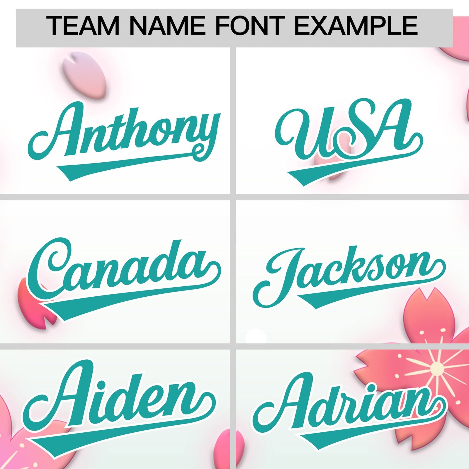 Custom Hooded Baseball Jersey | Pink Aqua Cherry Blossom Personalized Name & Number Sport Jersey