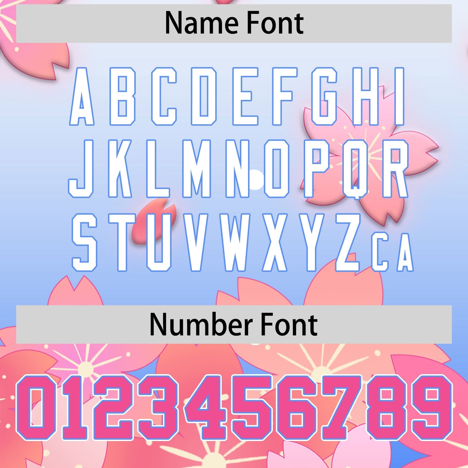 Custom Hooded Baseball Jersey | Pink Powder Blue Cherry Blossom Moisture-Wicking Jersey for Men & Women