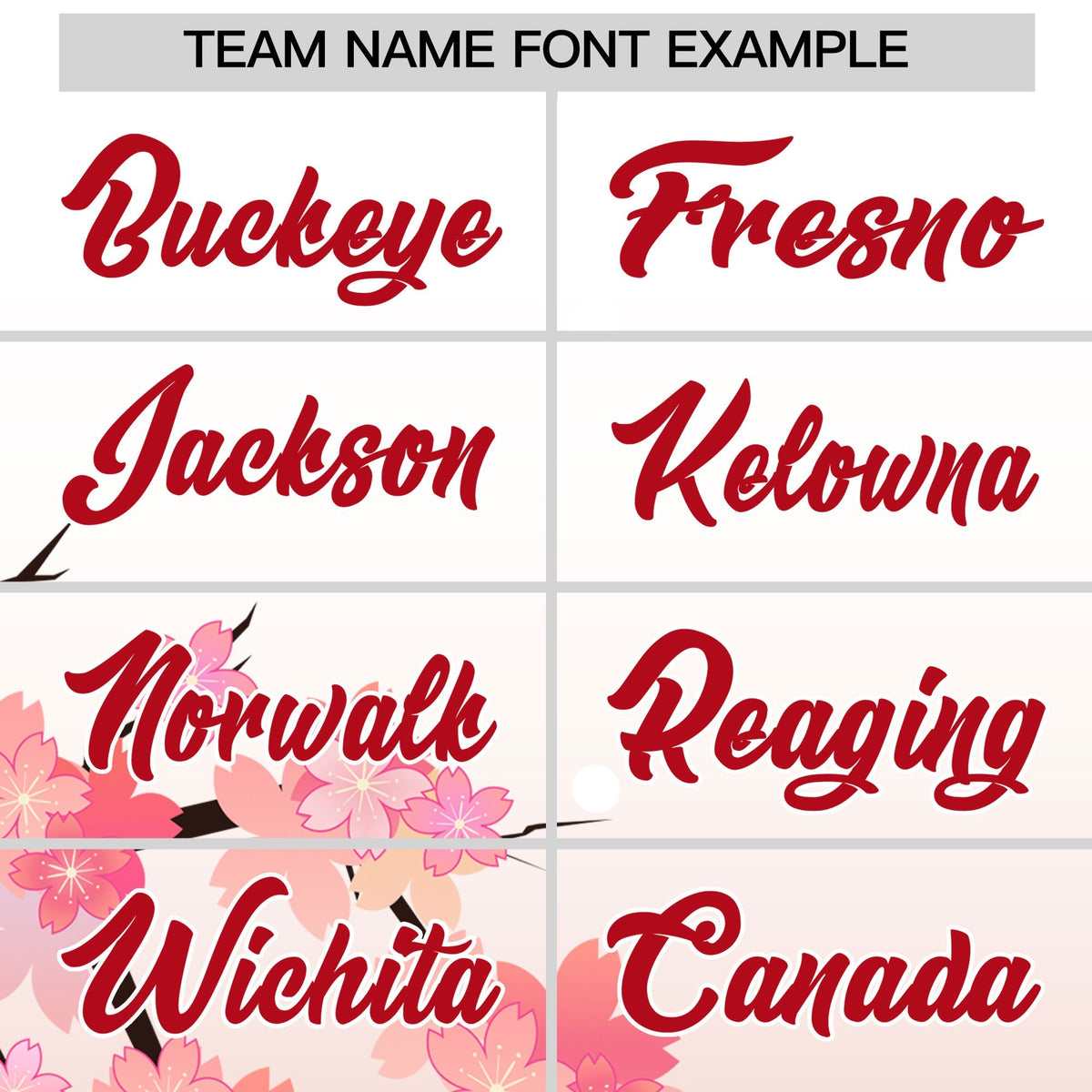 Custom Hooded Baseball Jersey | Pink Red Cherry Blossom Moisture-Wicking Jersey for Men & Women