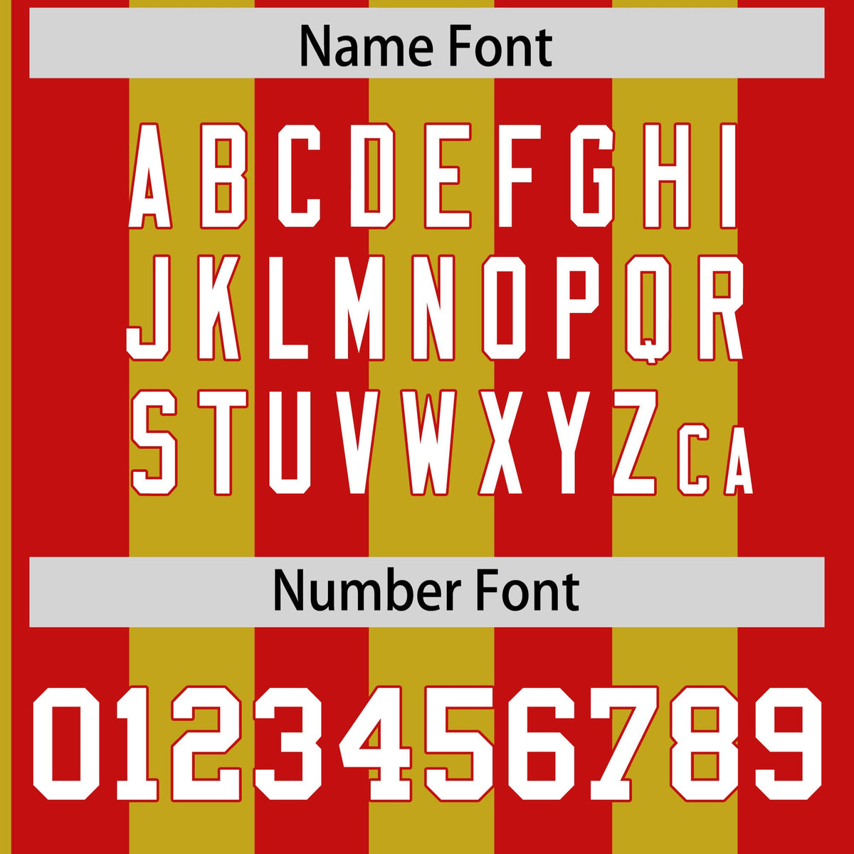 Custom Red Old Gold Stripe Fashion Authentic Two-Button Softball Jersey