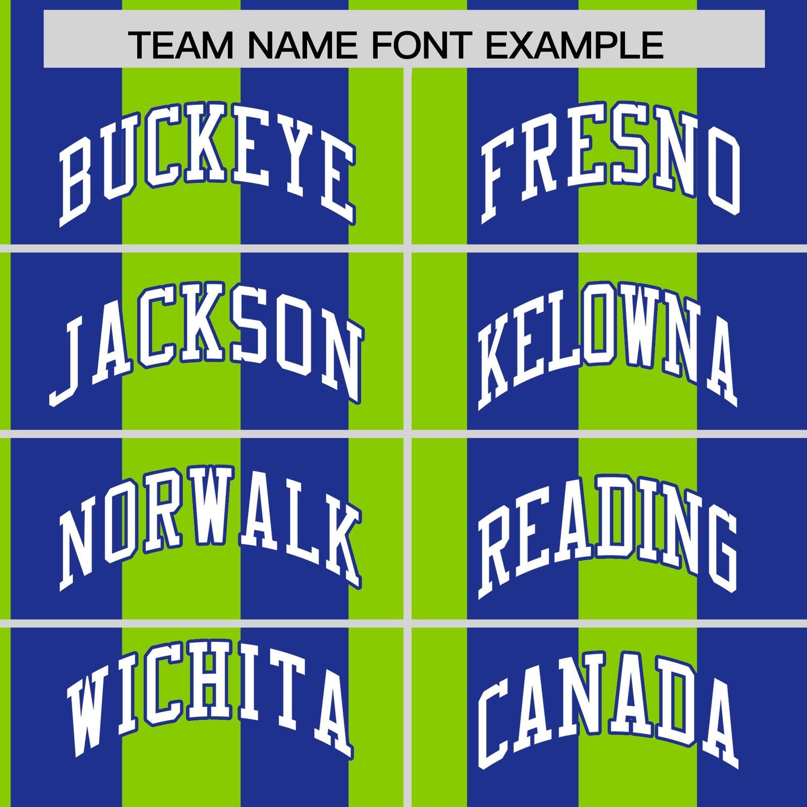 Custom Royal Neon Green Stripe Fashion Authentic Two-Button Softball Jersey