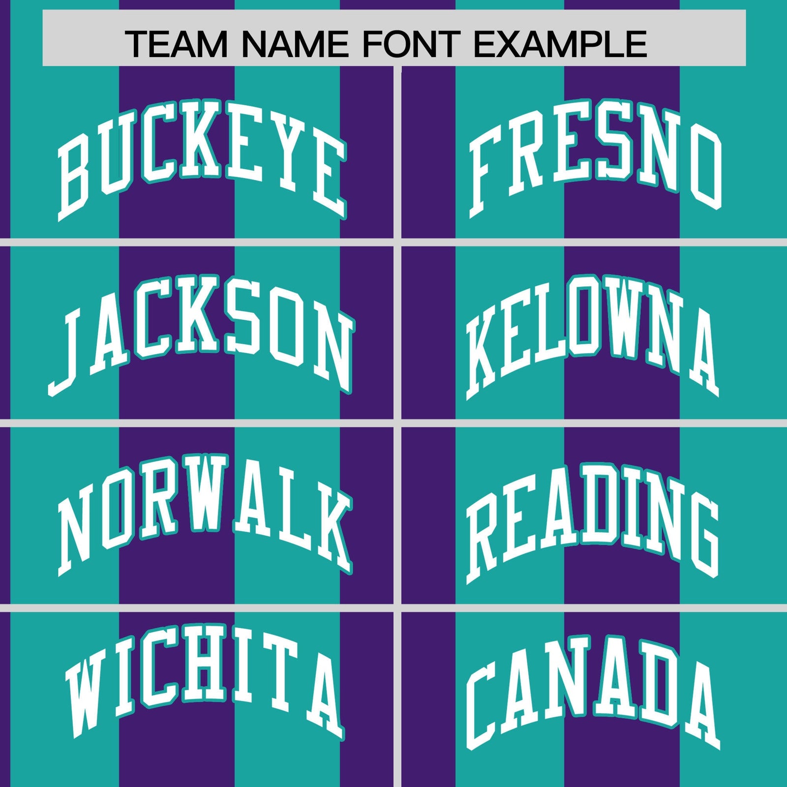 Custom Aqua Purple Stripe Fashion Authentic Two-Button Softball Jersey