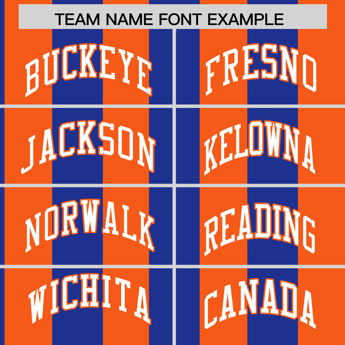 Custom Orange Royal Stripe Fashion Authentic Two-Button Softball Jersey