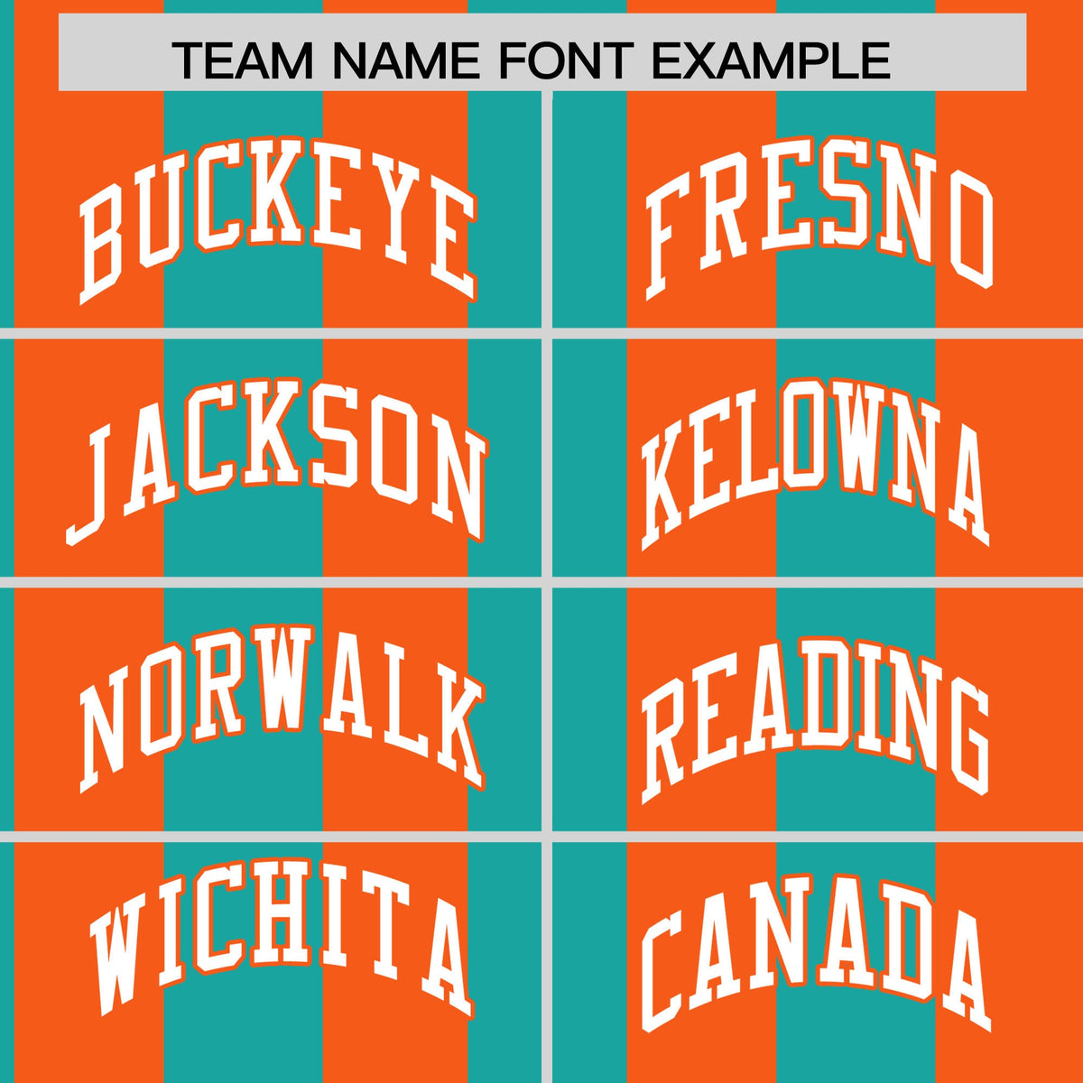 Custom Orange Aqua Stripe Fashion Authentic Two-Button Softball Jersey