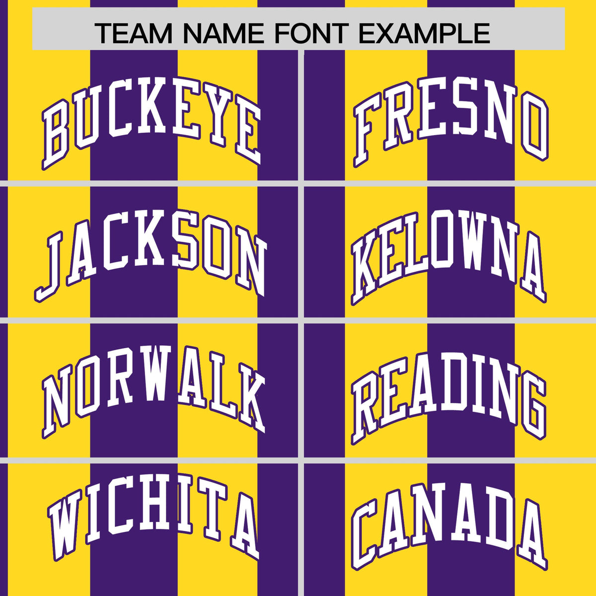 Custom Gold Purple Stripe Fashion Authentic Two-Button Softball Jersey