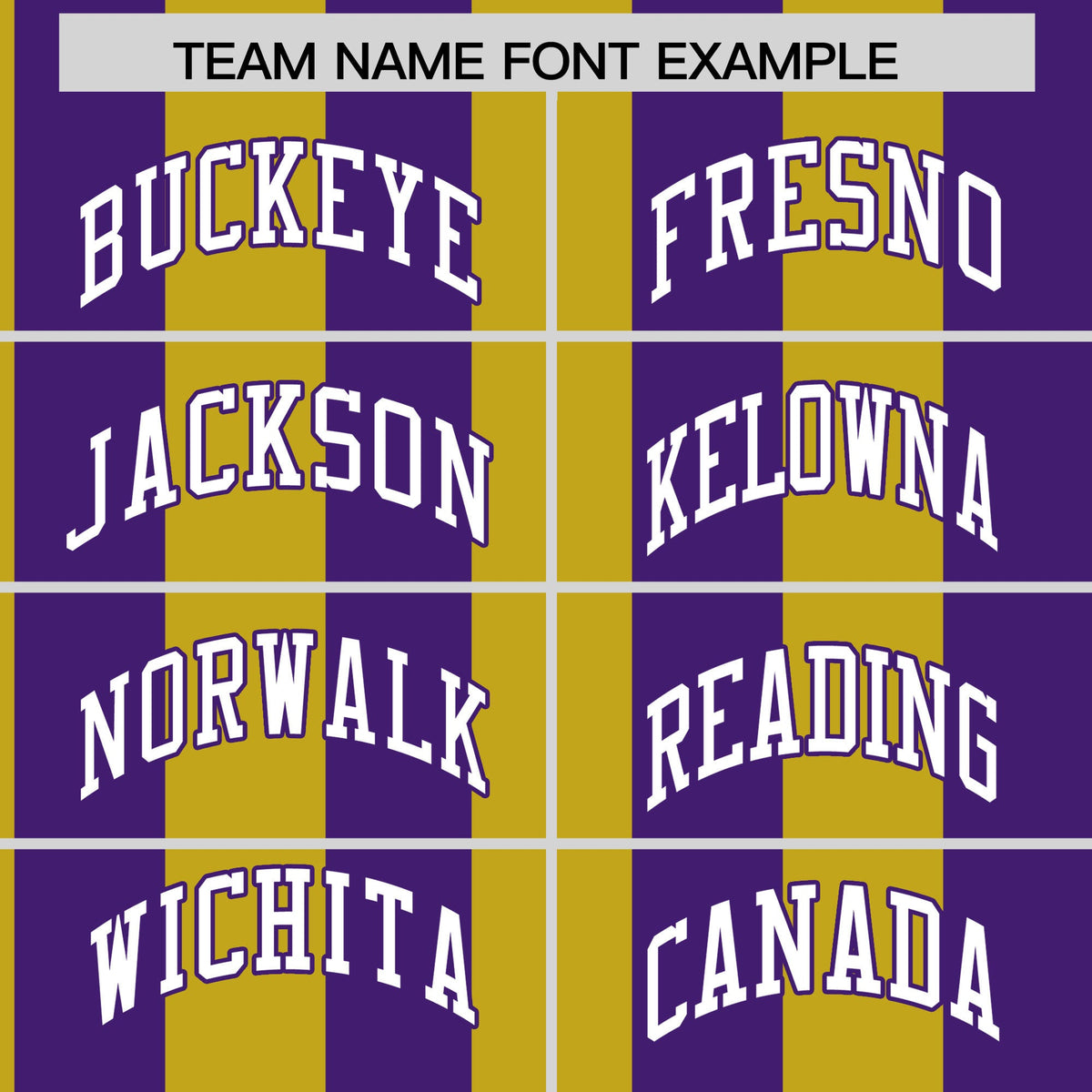 Custom Purple Old Gold Stripe Fashion Authentic Two-Button Softball Jersey