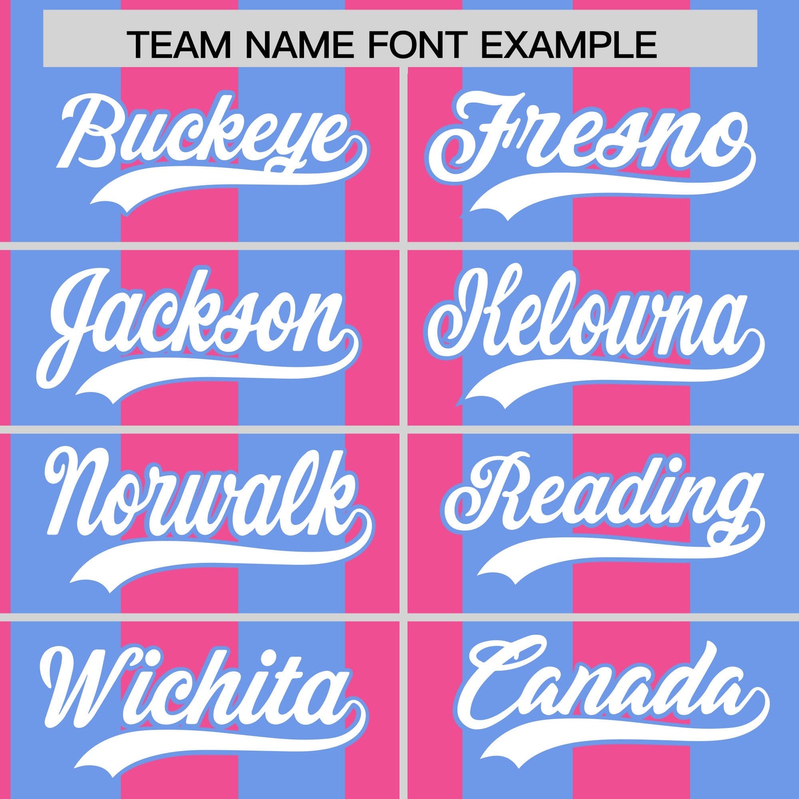 Custom Light Blue Pink Stripe Fashion Authentic Two-Button Softball Jersey