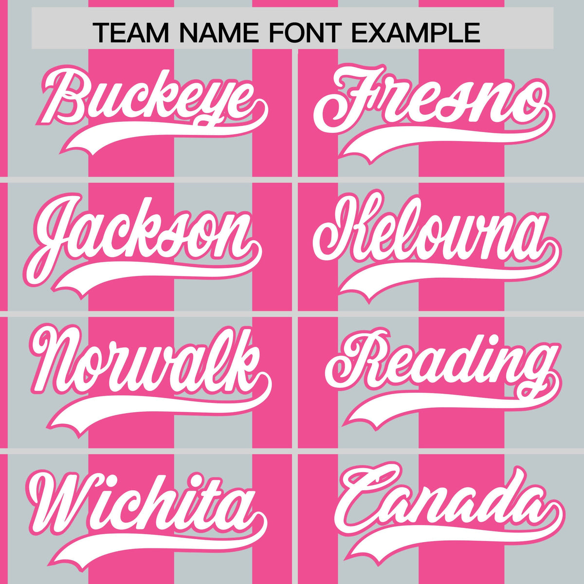 Custom Silver Pink Stripe Fashion Authentic Two-Button Softball Jersey