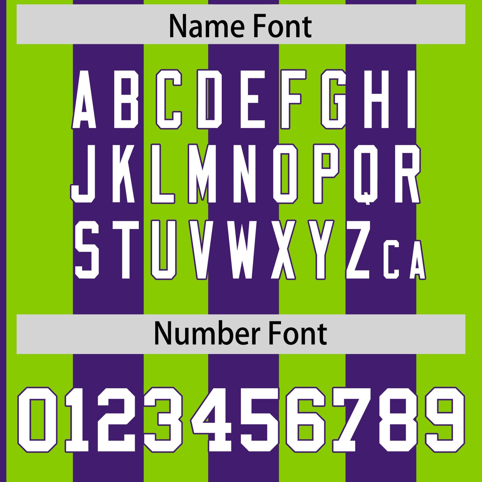 Custom Neon Green Purple Stripe Fashion Authentic Two-Button Softball Jersey