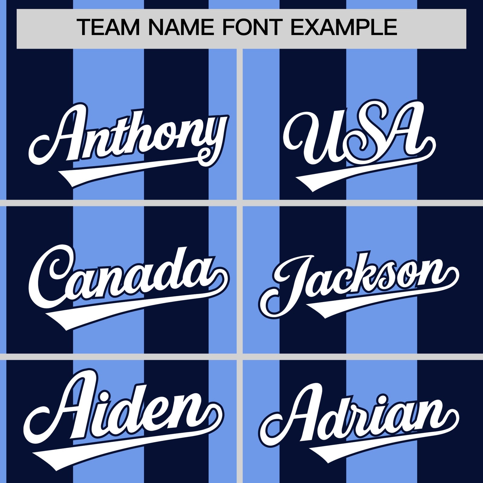 Custom Navy Light Blue Stripe Fashion Authentic Two-Button Softball Jersey