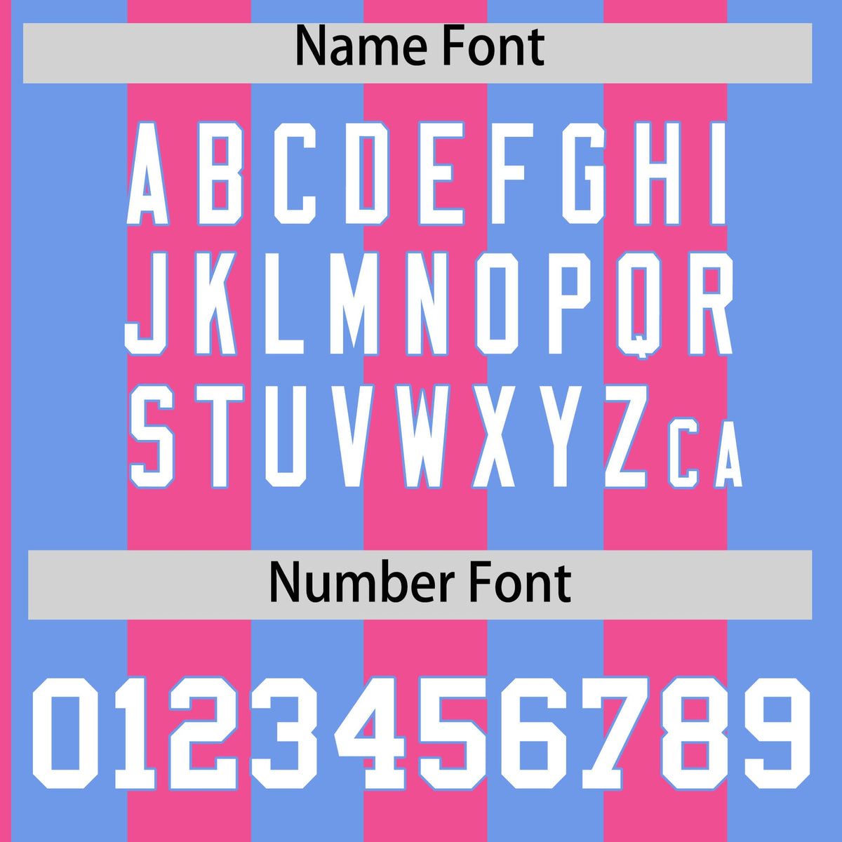 Custom Light Blue Pink Stripe Fashion Authentic Two-Button Softball Jersey