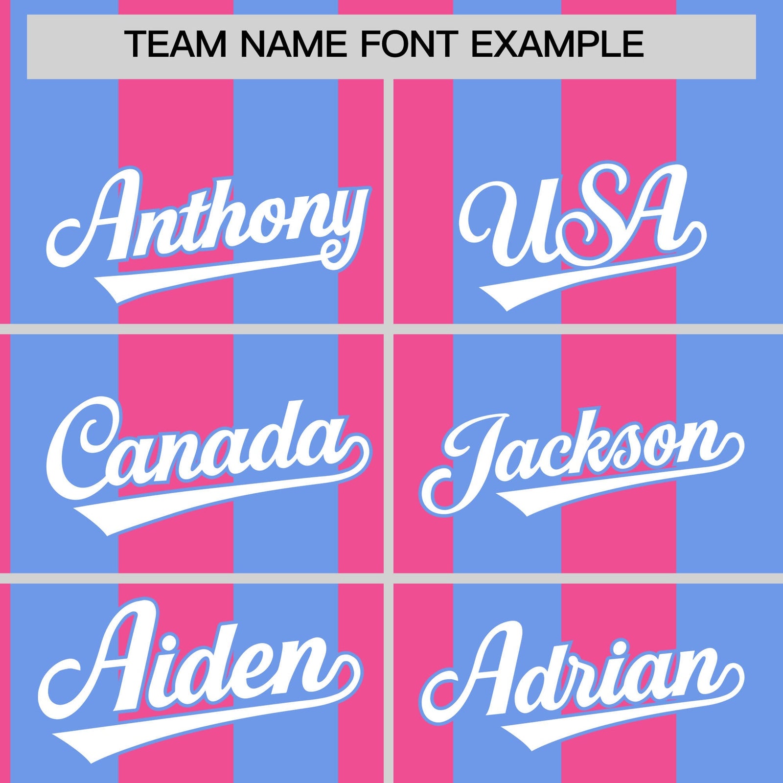 Custom Light Blue Pink Stripe Fashion Authentic Two-Button Softball Jersey