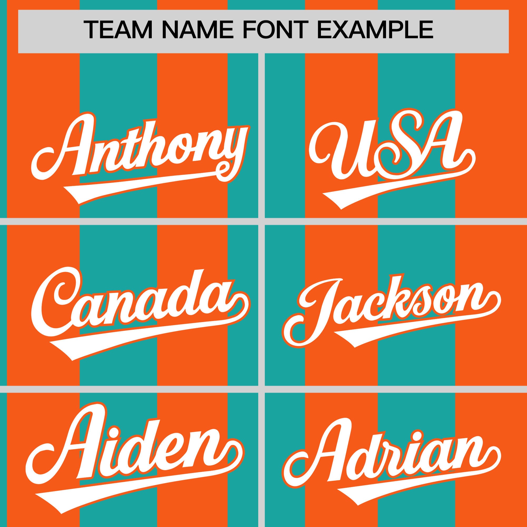 Custom Orange Aqua Stripe Fashion Authentic Two-Button Softball Jersey