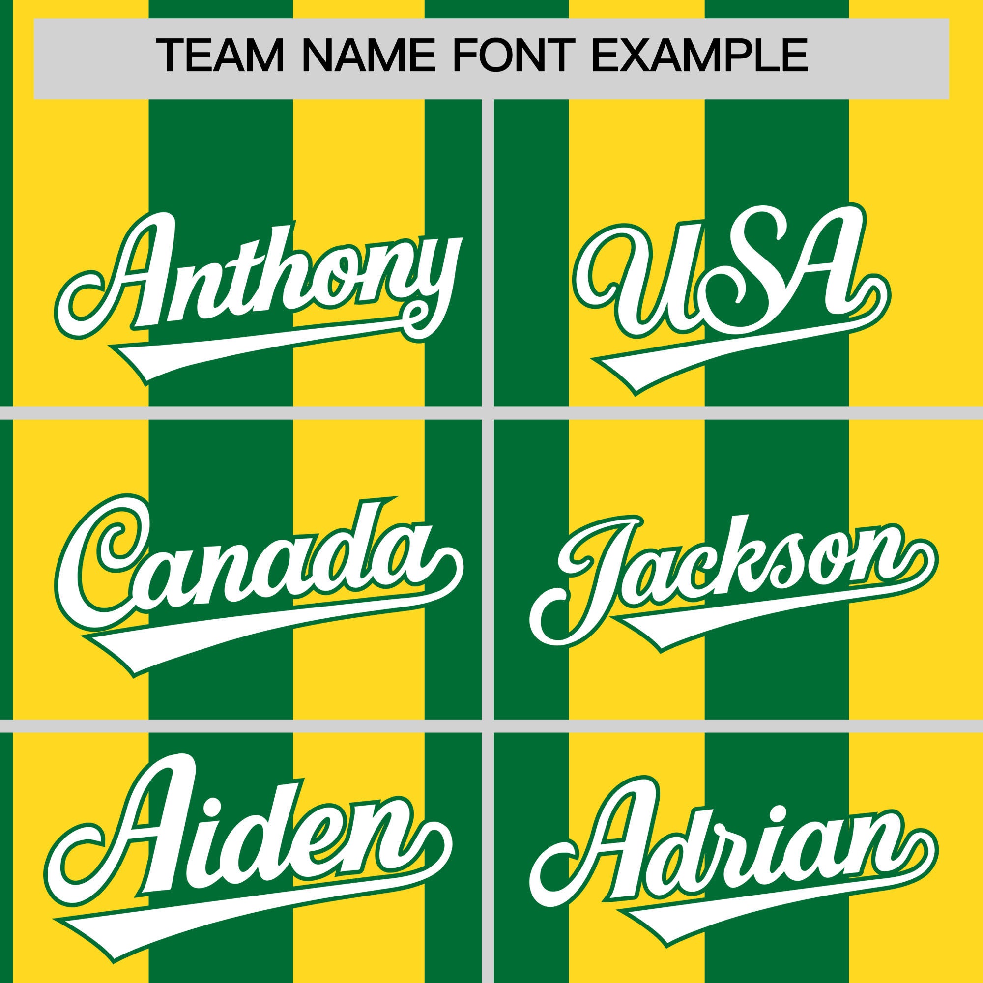 Custom Gold Kelly Green Stripe Fashion Authentic Two-Button Softball Jersey