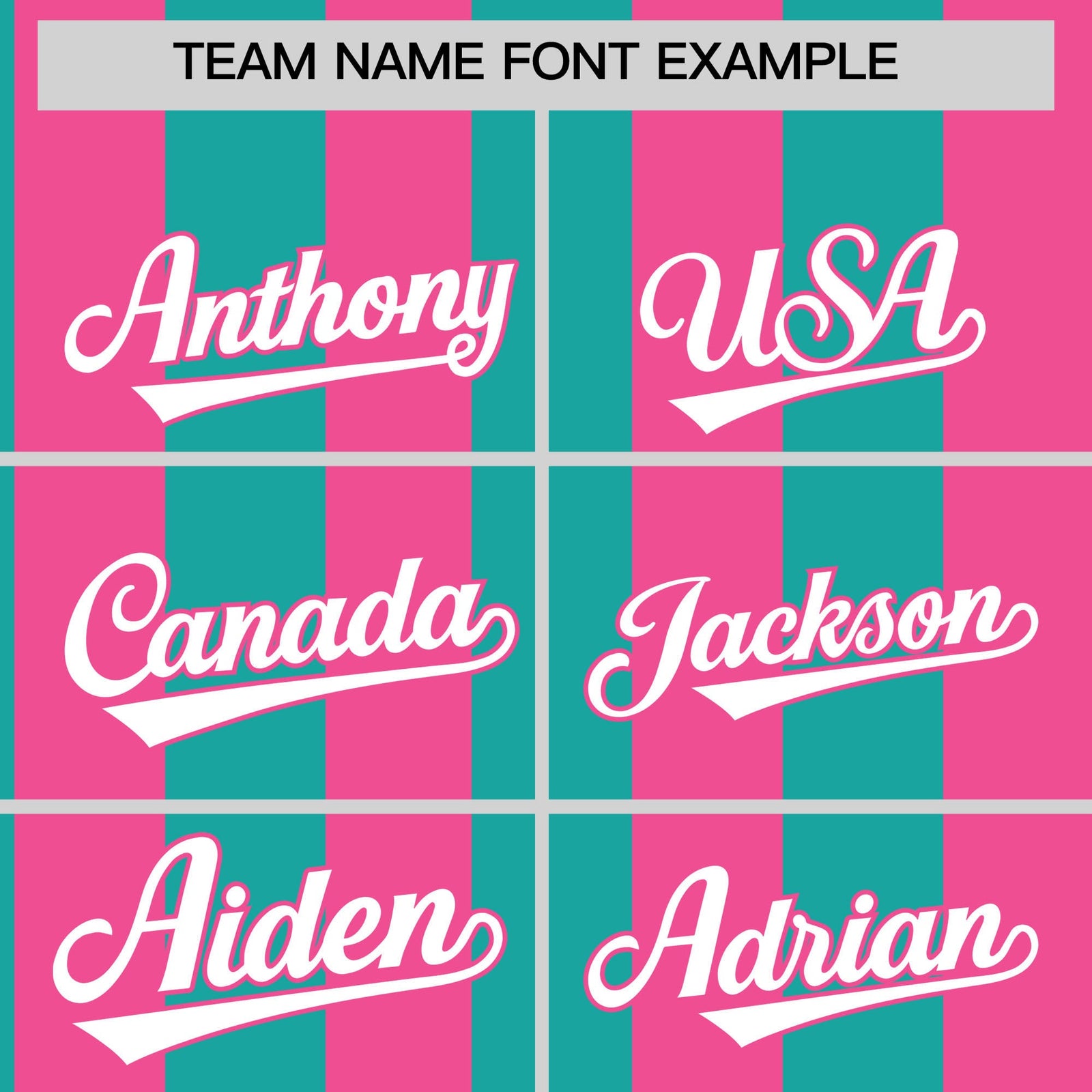 Custom Pink Aqua Stripe Fashion Authentic Two-Button Softball Jersey