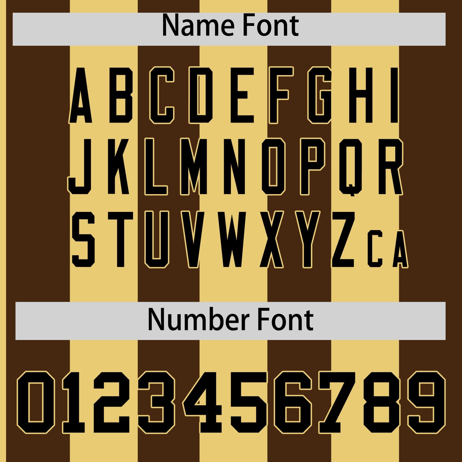 Custom Brown Khaki Stripe Fashion Authentic Two-Button Softball Jersey