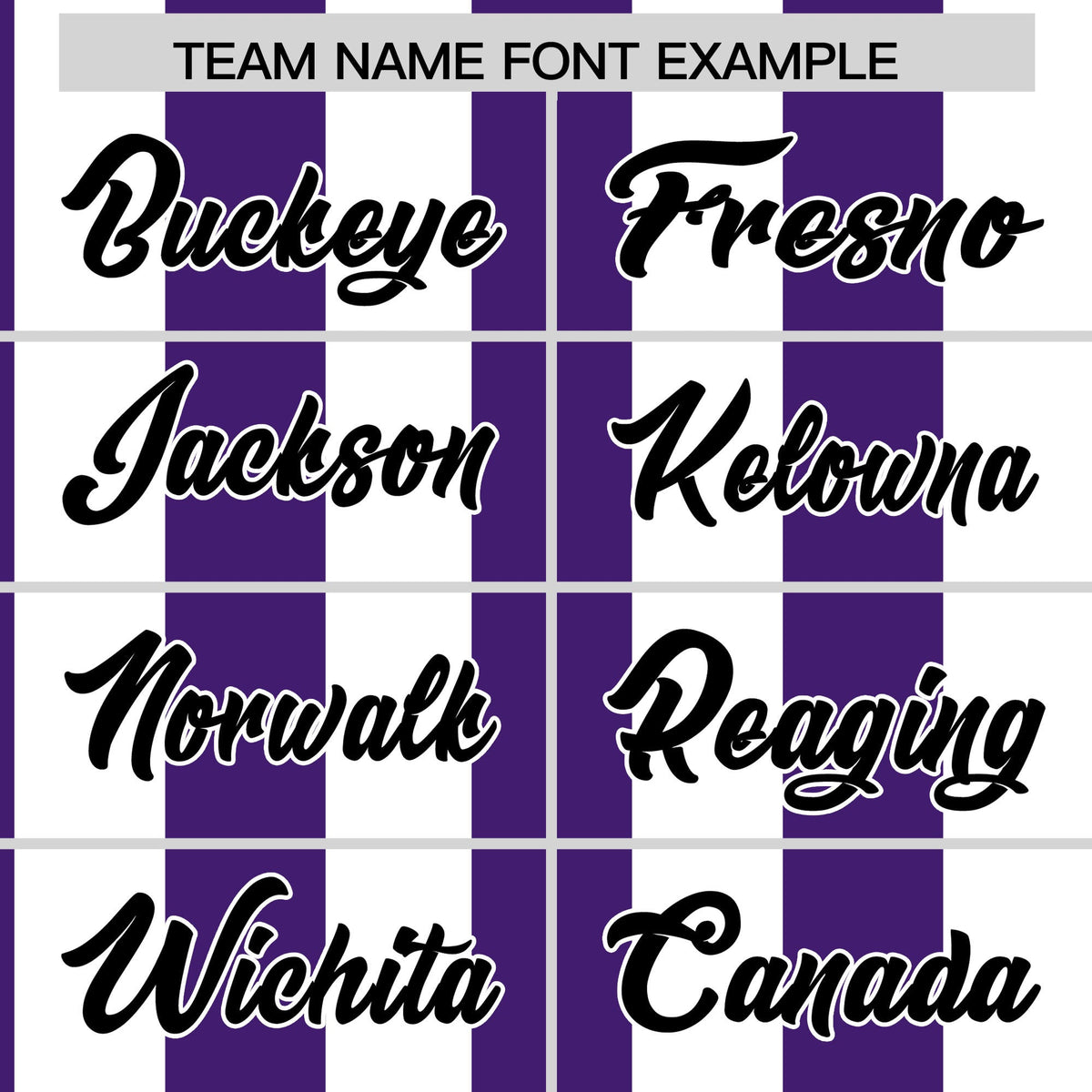 Custom White Purple Stripe Fashion Authentic Two-Button Softball Jersey