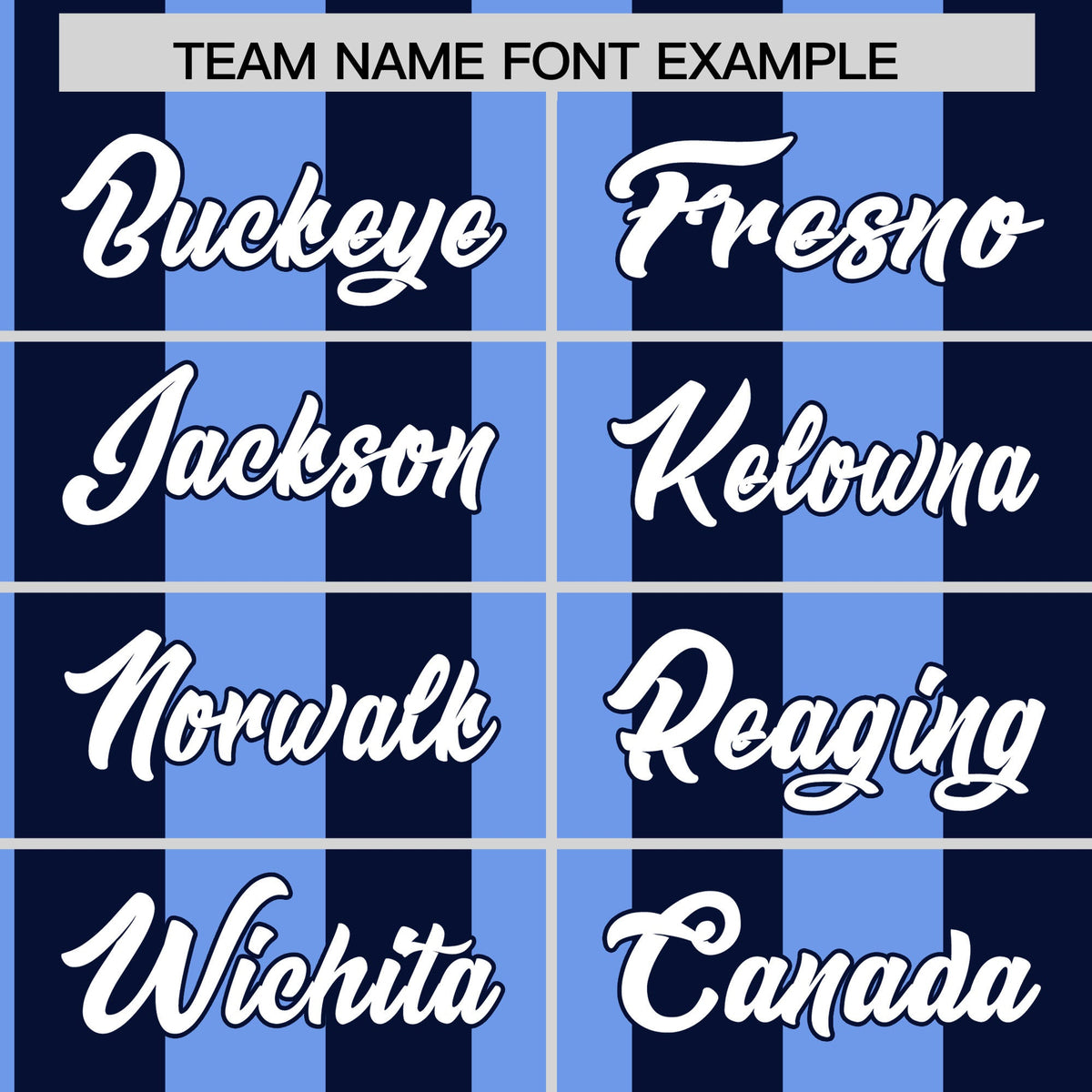 Custom Navy Light Blue Stripe Fashion Authentic Two-Button Softball Jersey