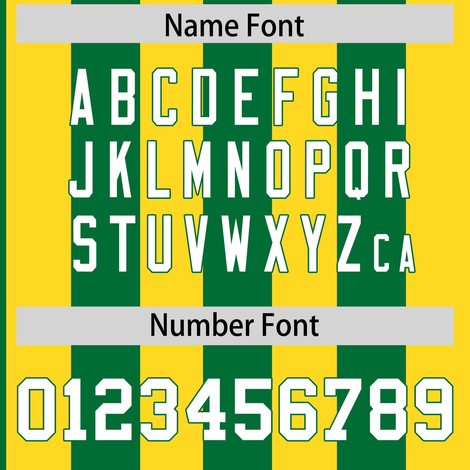 Custom Gold Kelly Green Stripe Fashion Authentic Two-Button Softball Jersey