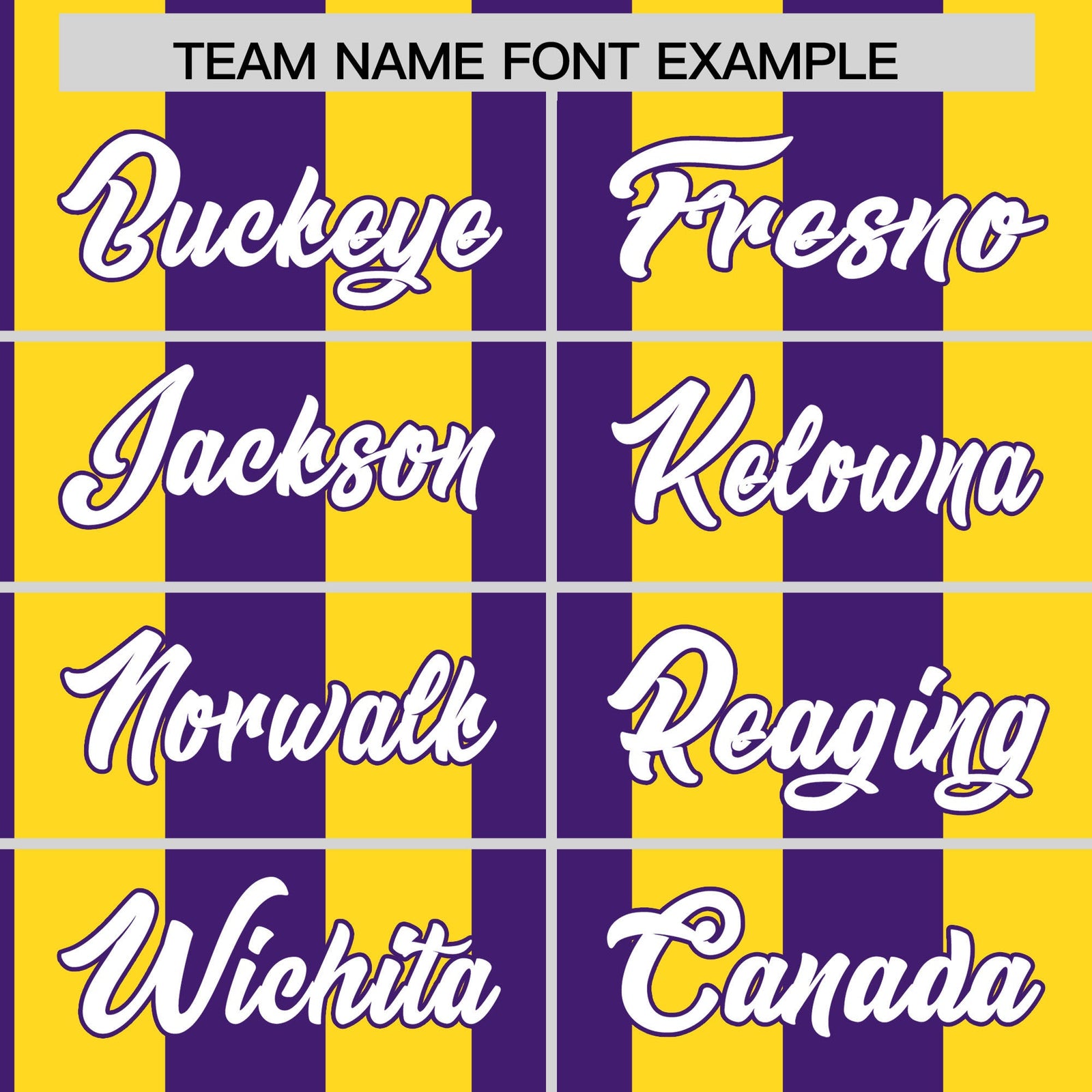 Custom Gold Purple Stripe Fashion Authentic Two-Button Softball Jersey