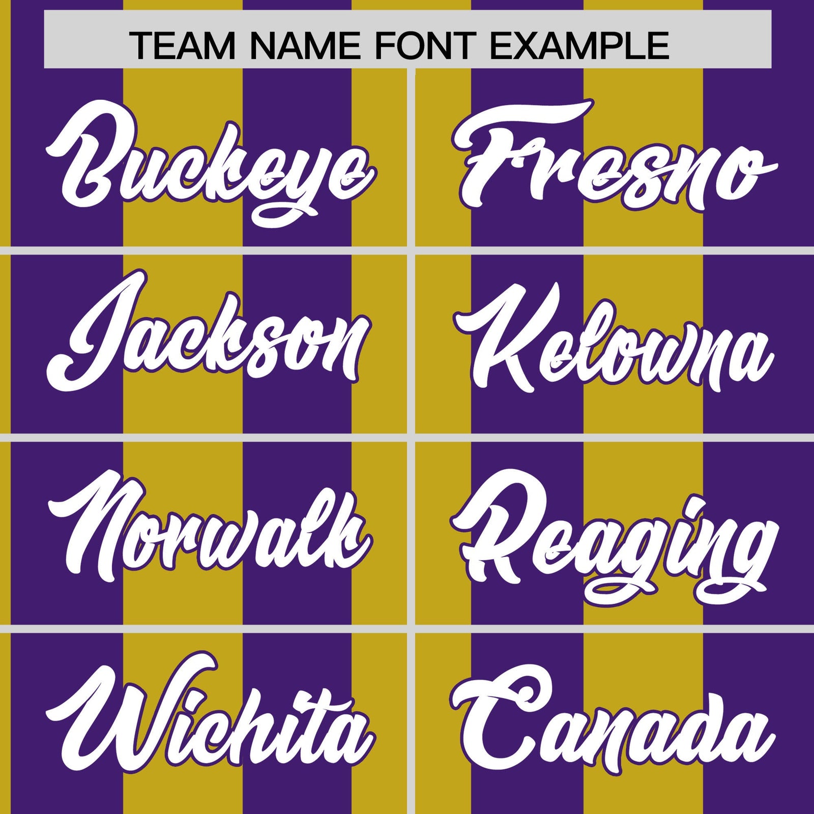 Custom Purple Old Gold Stripe Fashion Authentic Two-Button Softball Jersey