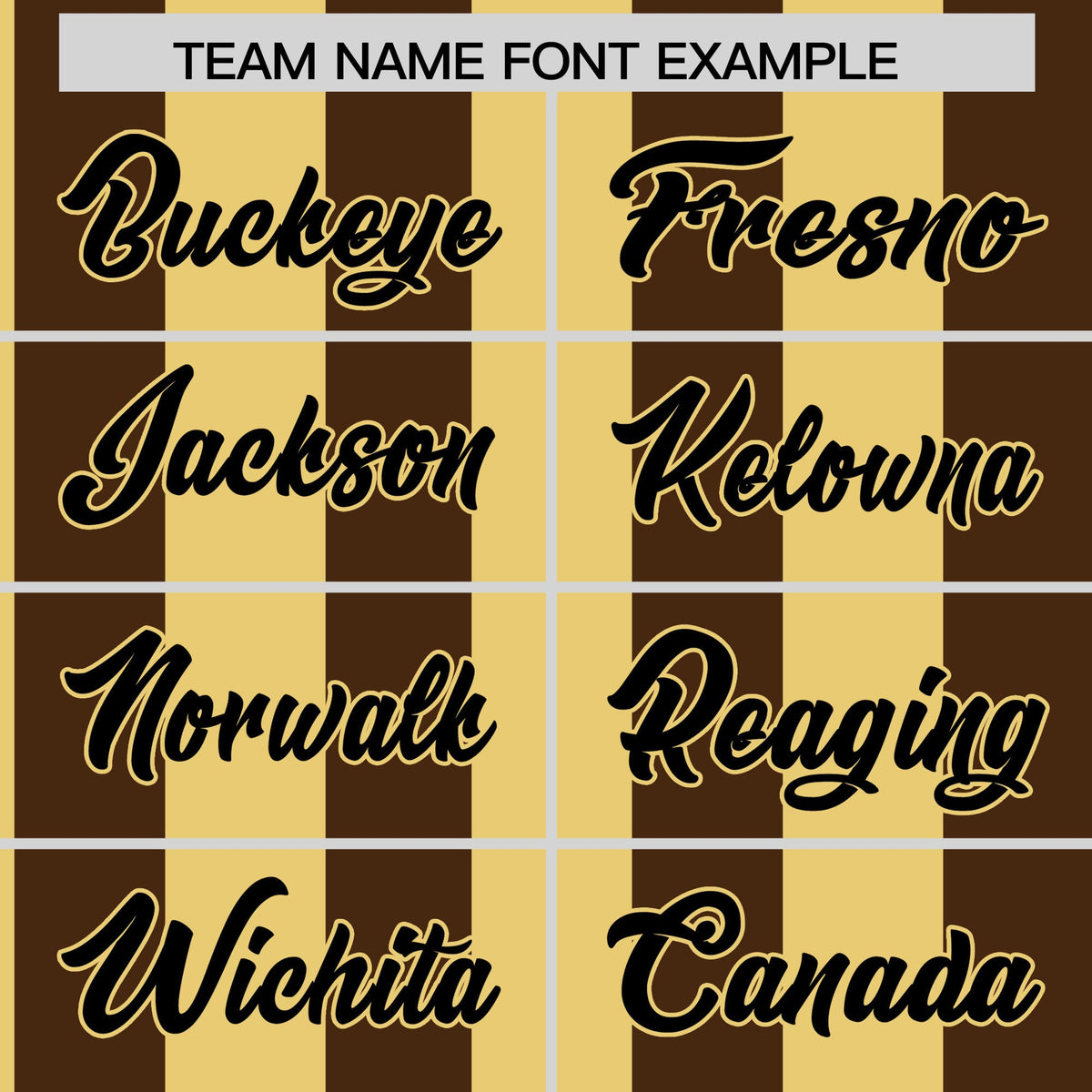 Custom Brown Khaki Stripe Fashion Authentic Two-Button Softball Jersey