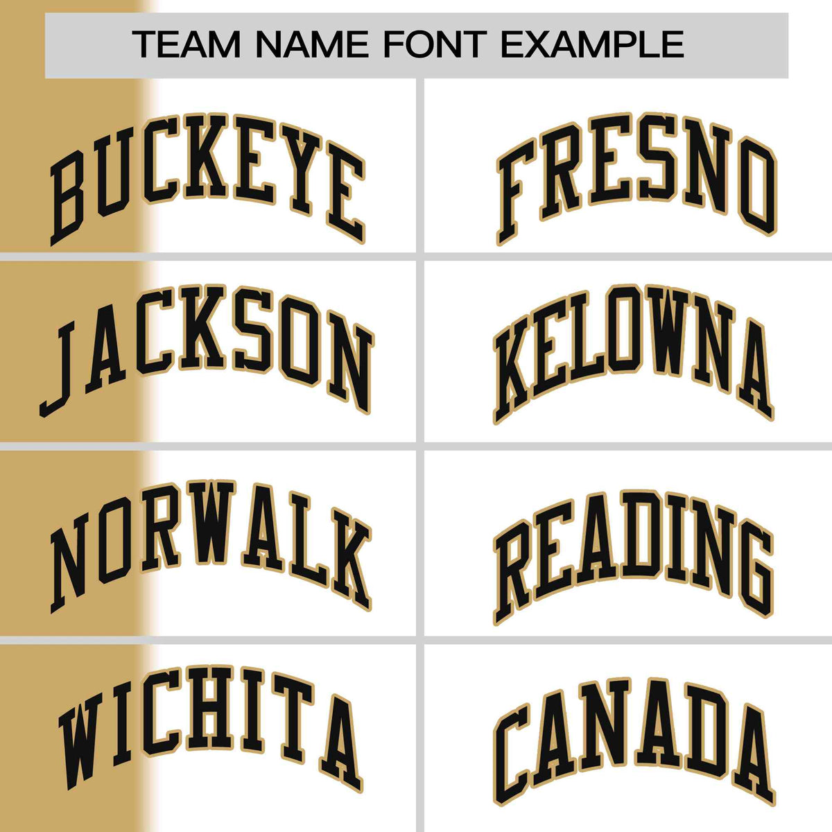 Custom Old Gold White-Black Gradient Stripe Fashion Authentic Two-Button Softball Jersey