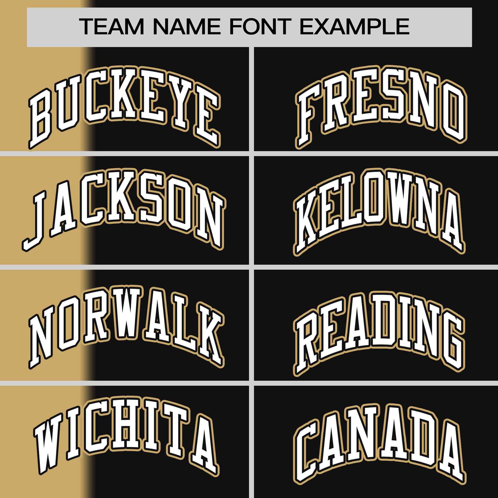 Custom Old Gold Black Gradient Stripe Fashion Authentic Two-Button Softball Jersey