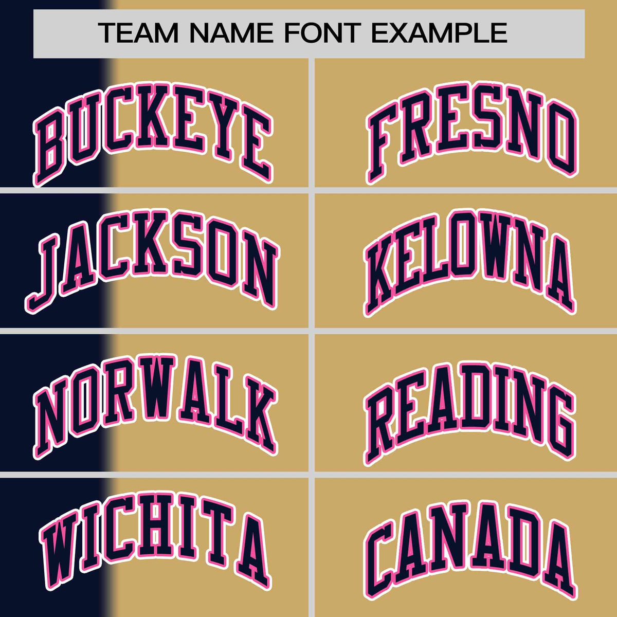 Custom Navy Old Gold Gradient Stripe Fashion Authentic Two-Button Softball Jersey