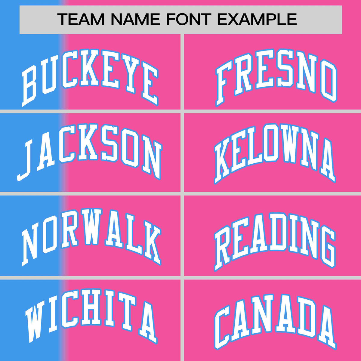 Custom Powder Blue Pink Gradient Stripe Fashion Authentic Two-Button Softball Jersey