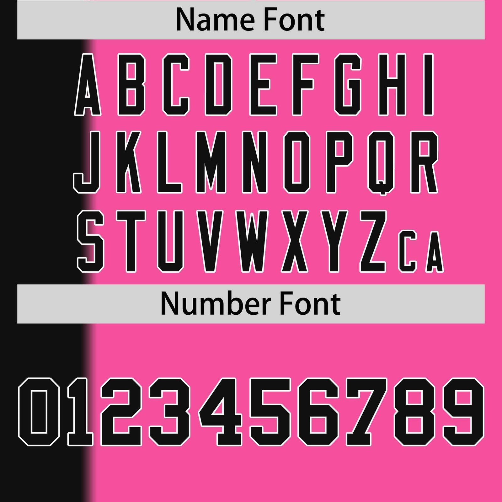 Custom Black Pink Gradient Stripe Fashion Authentic Two-Button Softball Jersey