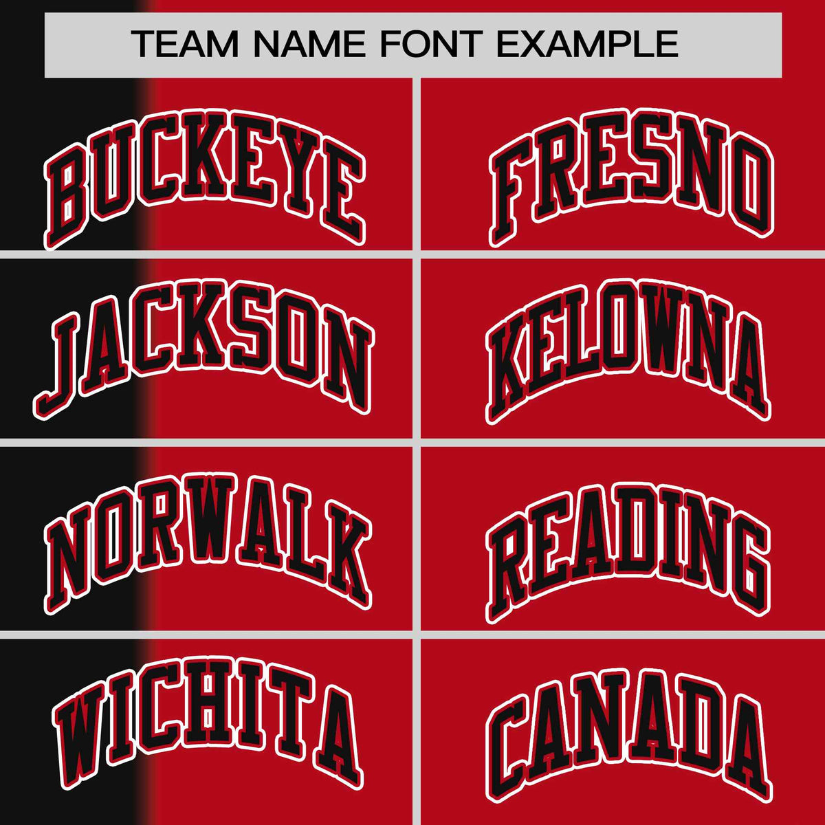 Custom Black Red Gradient Stripe Fashion Authentic Two-Button Softball Jersey