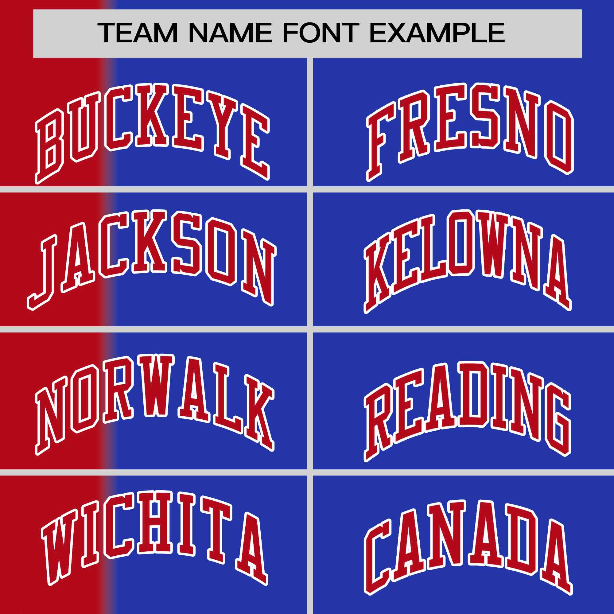 Custom Red Royal Gradient Stripe Fashion Authentic Two-Button Softball Jersey