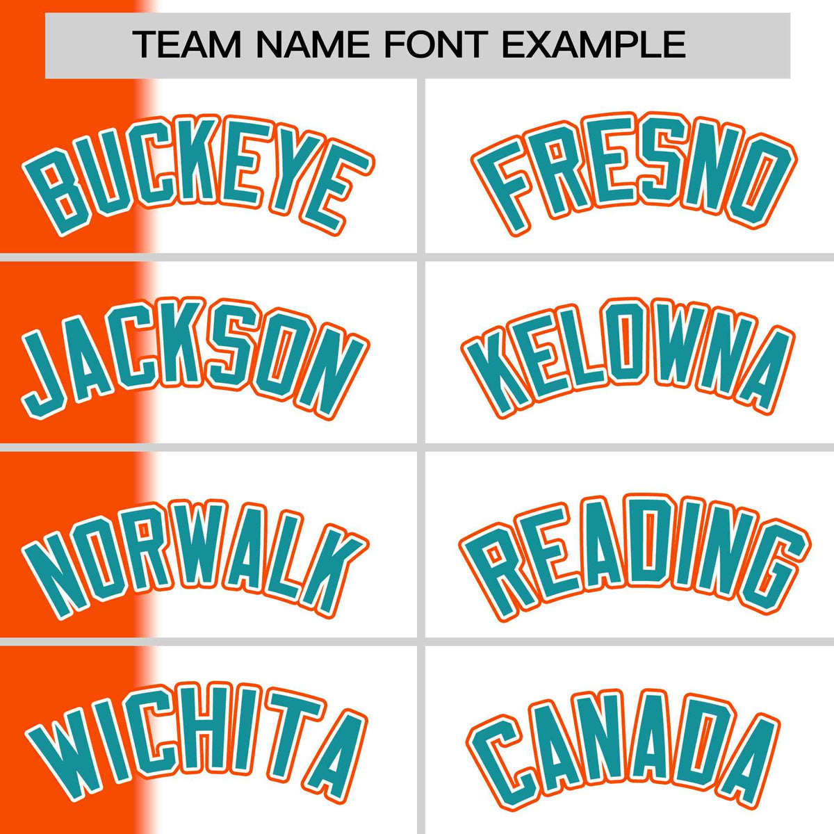 Custom Orange White-Aqua Gradient Stripe Fashion Authentic Two-Button Softball Jersey