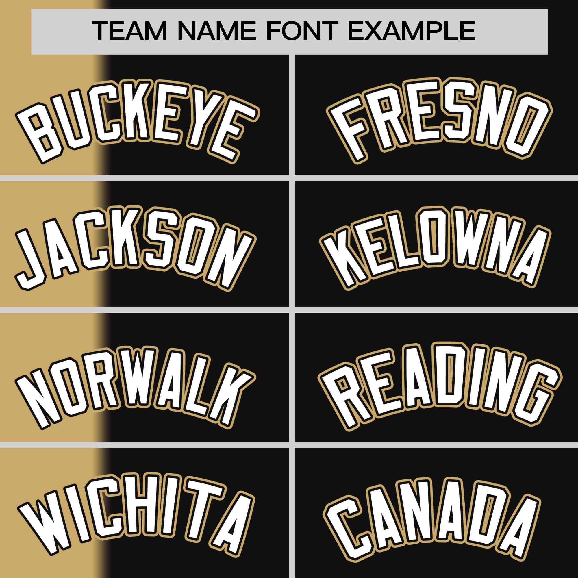 Custom Old Gold Black Gradient Stripe Fashion Authentic Two-Button Softball Jersey
