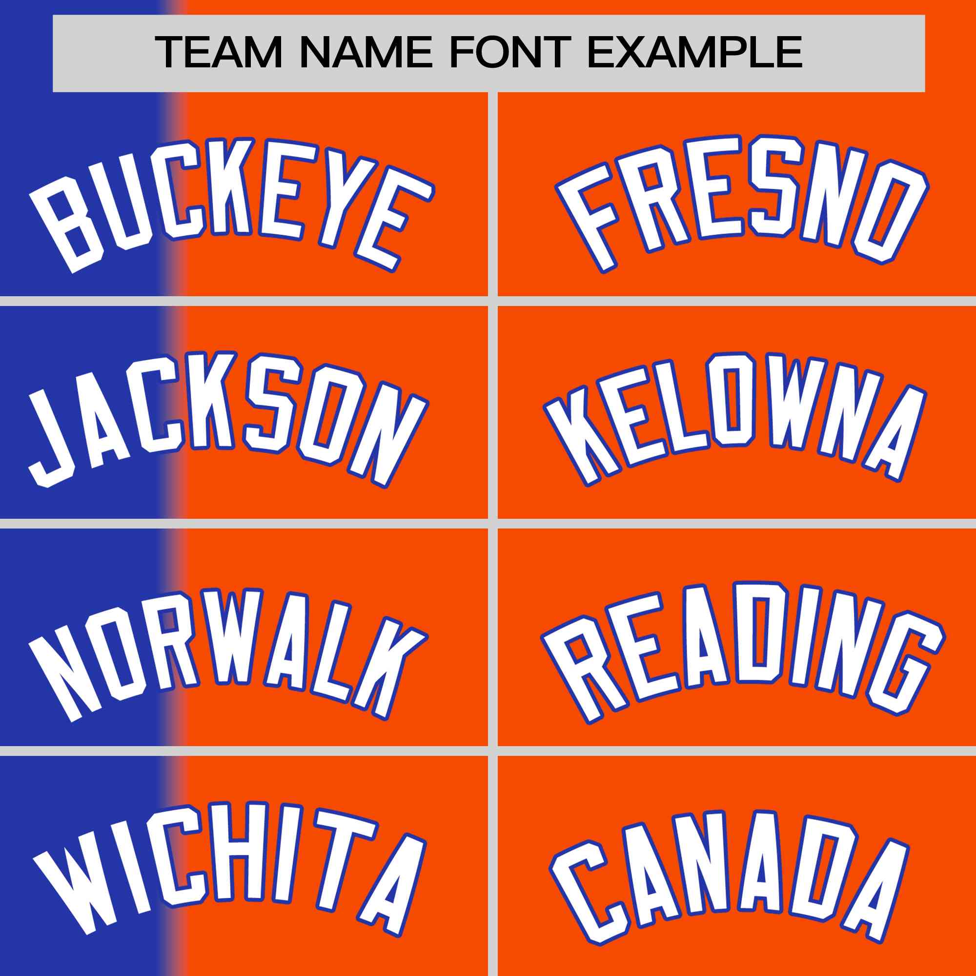 Custom Royal Orange Gradient Stripe Fashion Authentic Two-Button Softball Jersey