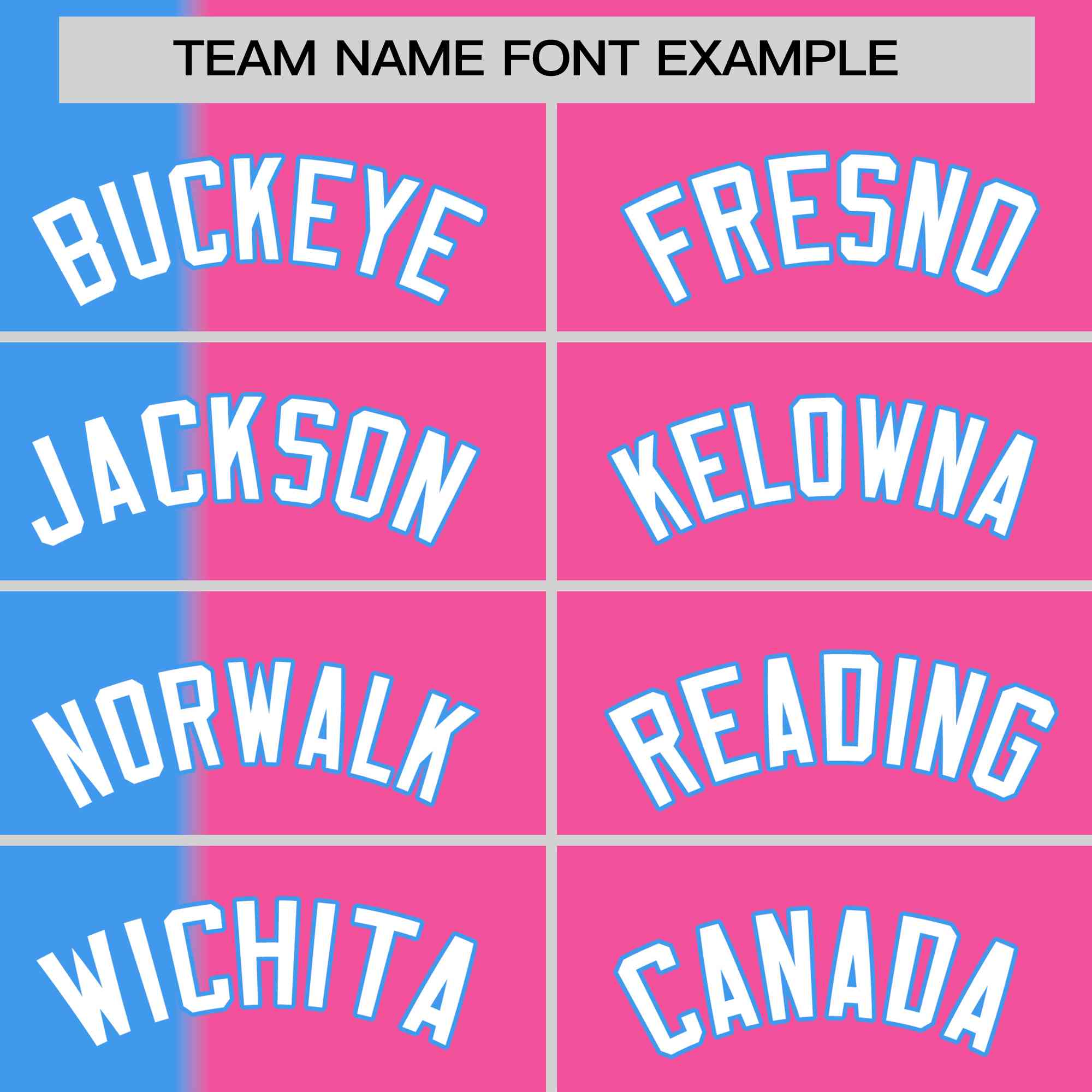 Custom Powder Blue Pink Gradient Stripe Fashion Authentic Two-Button Softball Jersey
