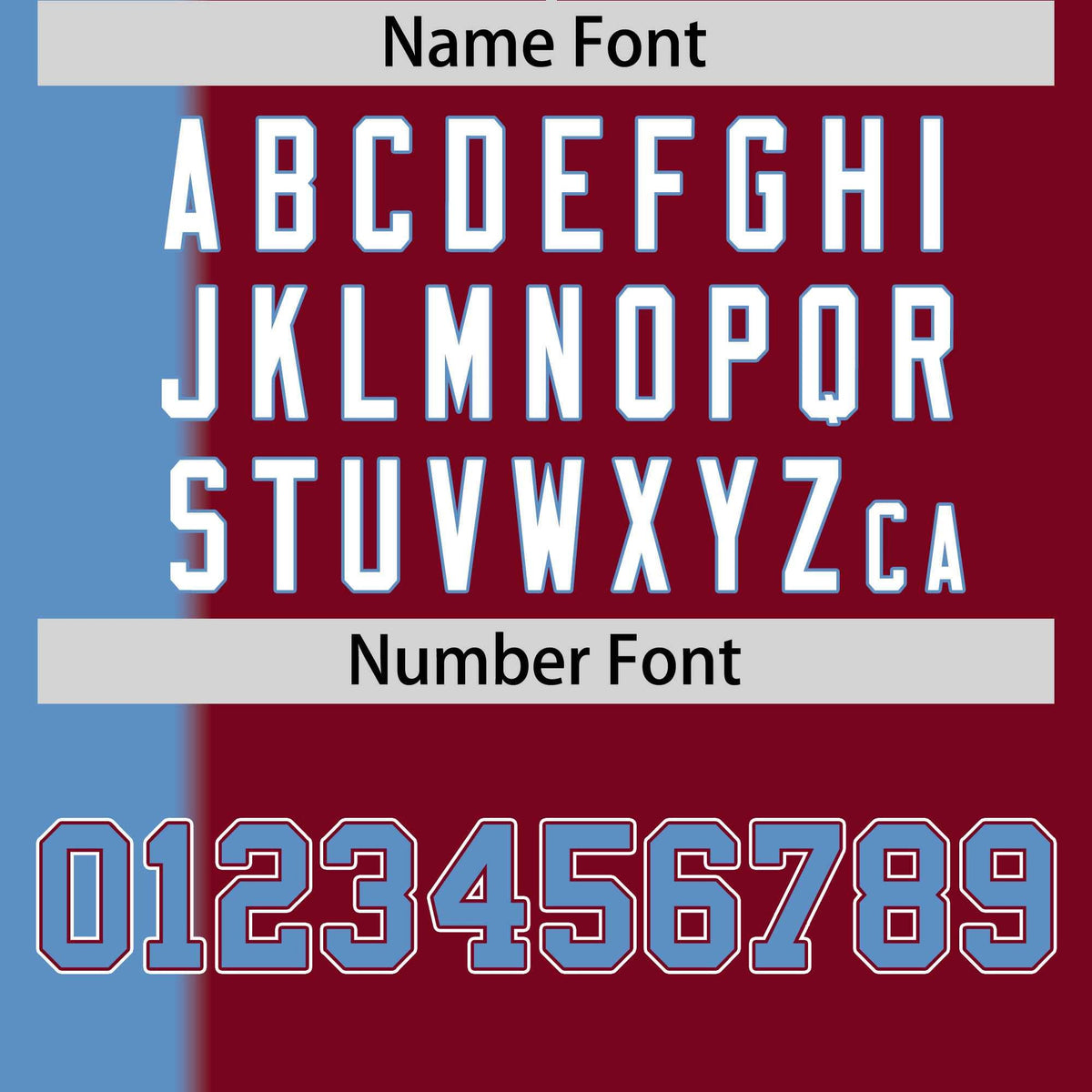 Custom Light Blue Crimson Gradient Stripe Fashion Authentic Two-Button Softball Jersey