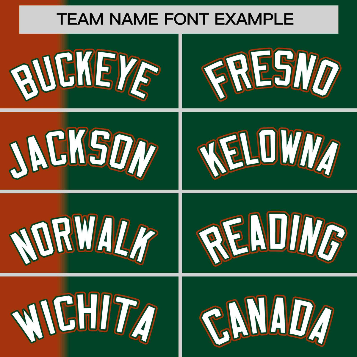 Custom Texas Orange Green Gradient Stripe Fashion Authentic Two-Button Softball Jersey