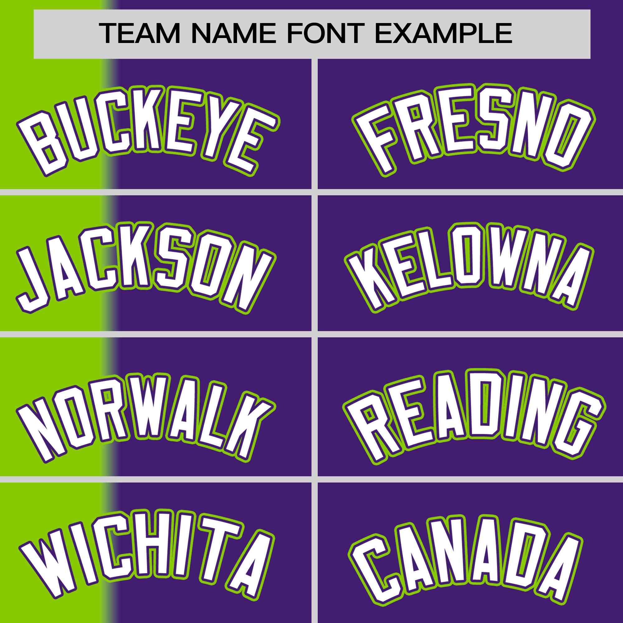 Custom Neon Green Purple Gradient Stripe Fashion Authentic Two-Button Softball Jersey