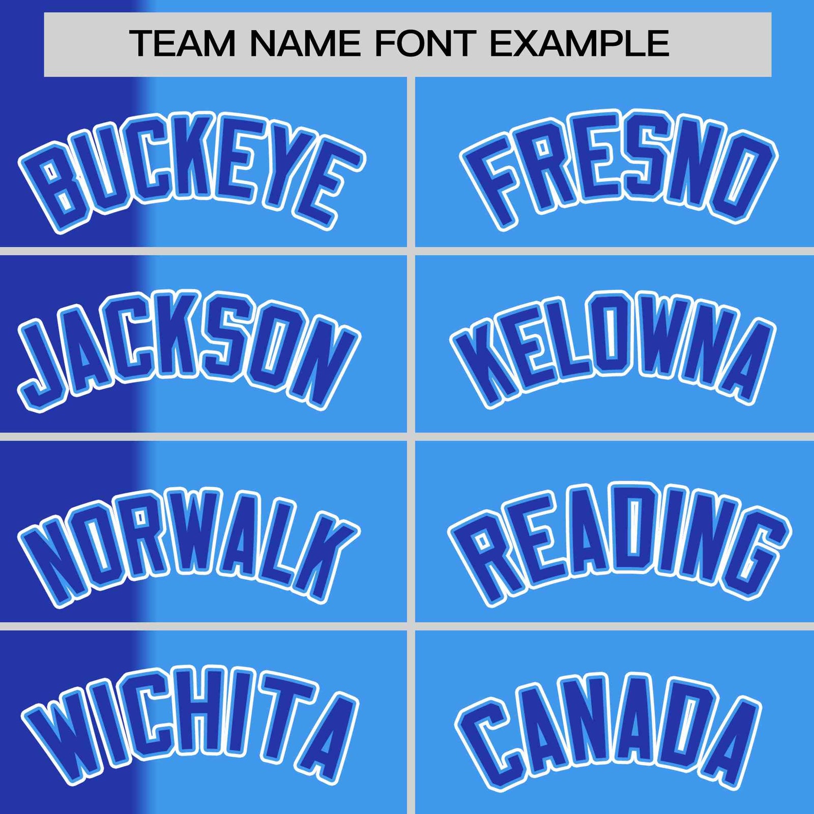 Custom Royal Powder Blue Gradient Stripe Fashion Authentic Two-Button Softball Jersey