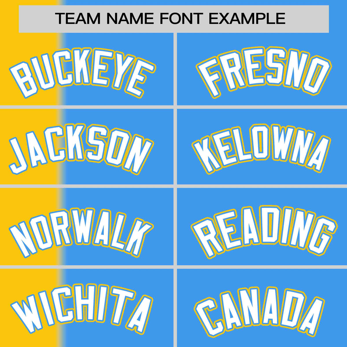 Custom Gold Powder Blue Gradient Stripe Fashion Authentic Two-Button Softball Jersey