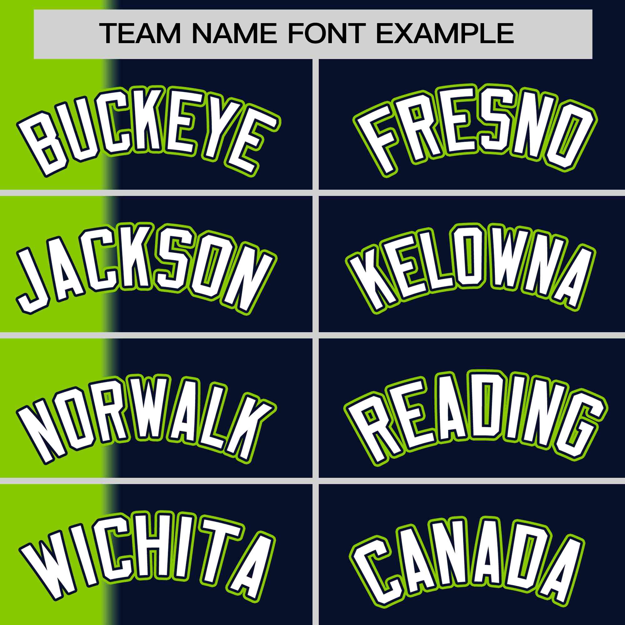 Custom Neon Green Navy Gradient Stripe Fashion Authentic Two-Button Softball Jersey