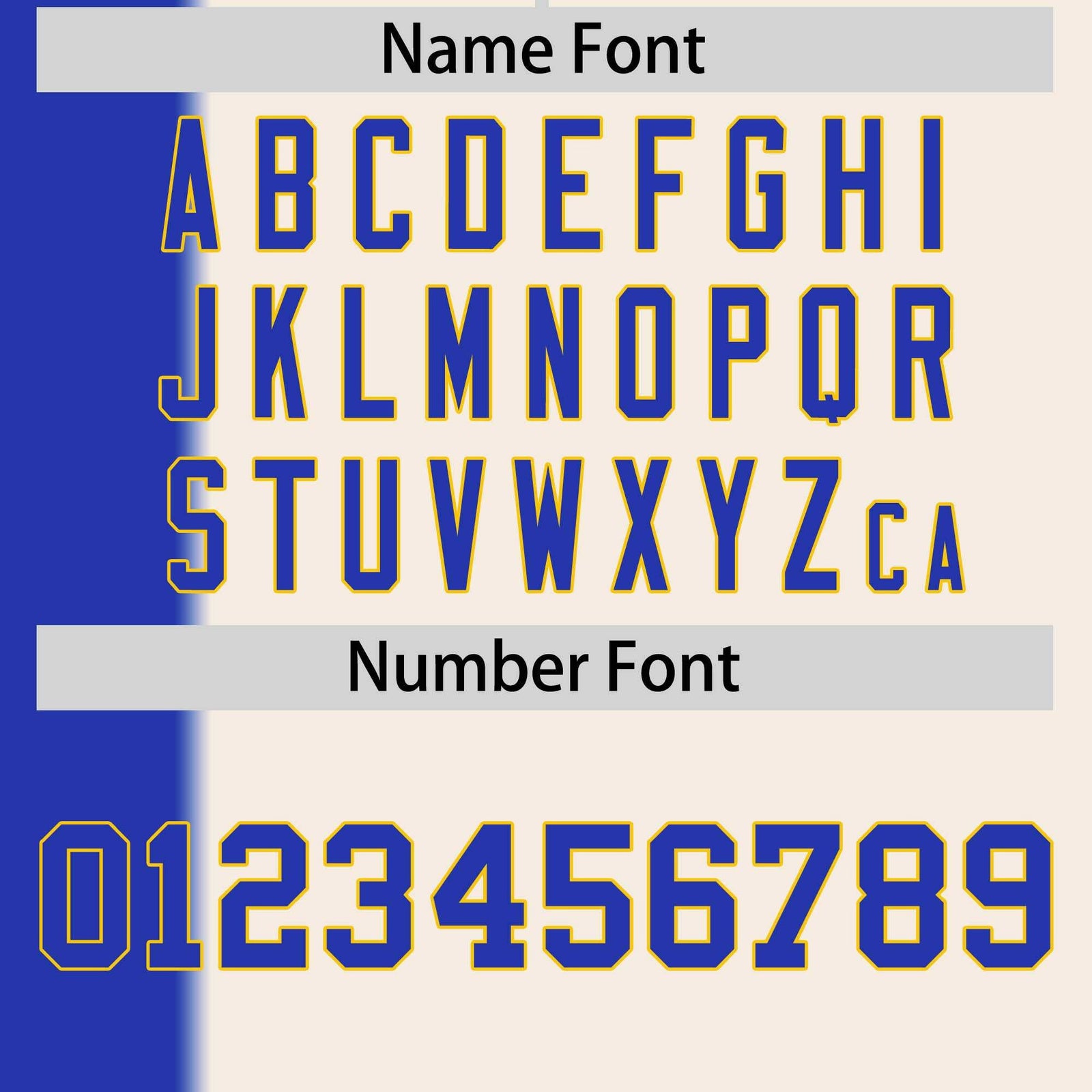 Custom Royal Cream Gradient Stripe Fashion Authentic Two-Button Softball Jersey