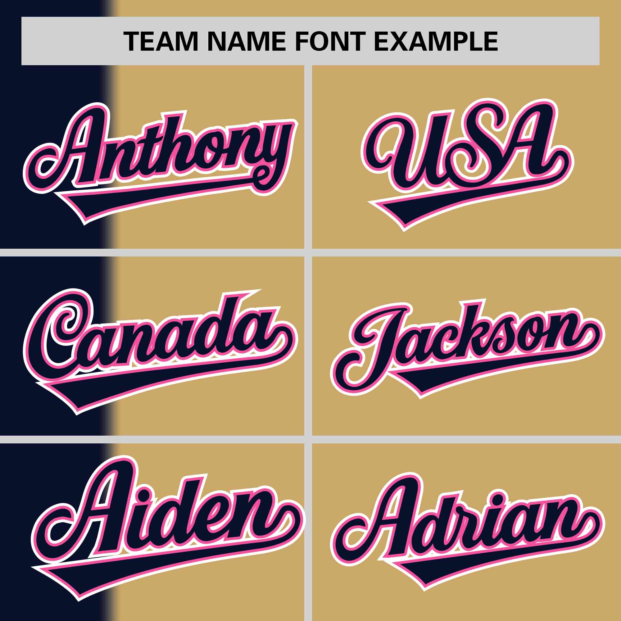 Custom Navy Old Gold Gradient Stripe Fashion Authentic Two-Button Softball Jersey