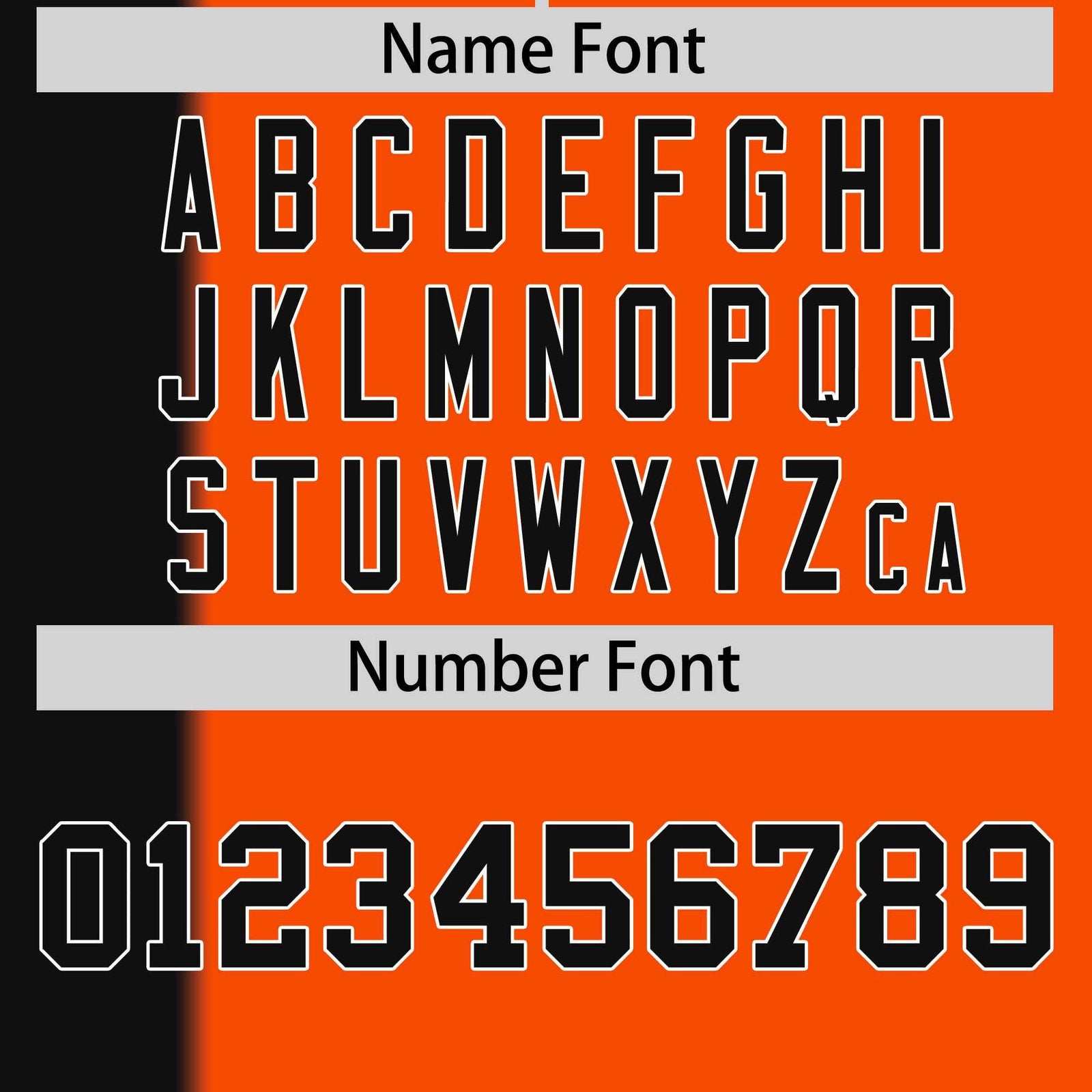 Custom Black Orange Gradient Stripe Fashion Authentic Two-Button Softball Jersey