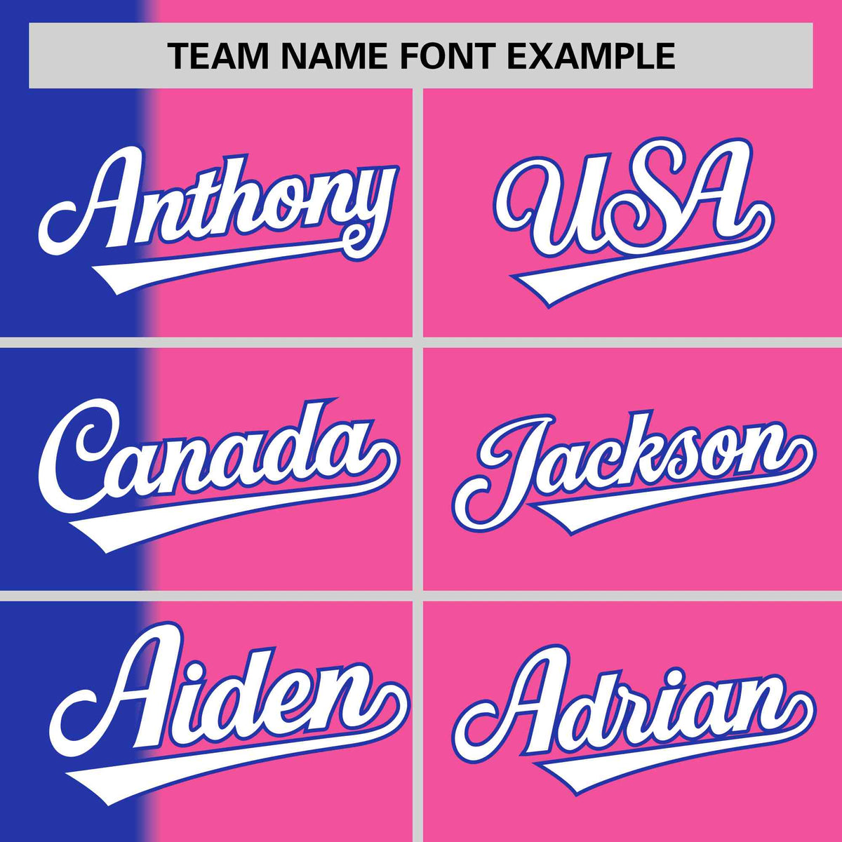 Custom Royal Pink Gradient Stripe Fashion Authentic Two-Button Softball Jersey