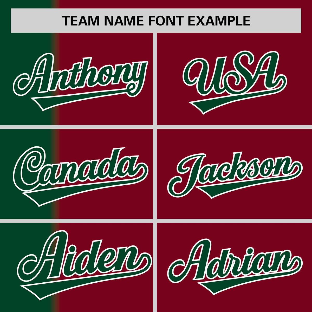 Custom Green Crimson Gradient Stripe Fashion Authentic Two-Button Softball Jersey