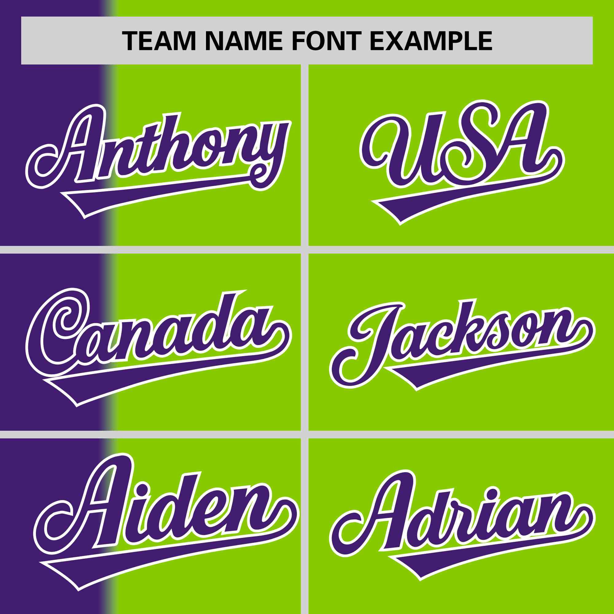 Custom Purple Neon Green Gradient Stripe Fashion Authentic Two-Button Softball Jersey