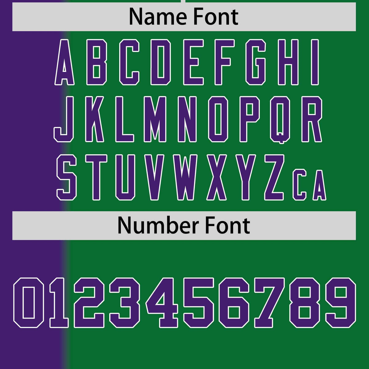 Custom Purple Kelly Green Gradient Stripe Fashion Authentic Two-Button Softball Jersey